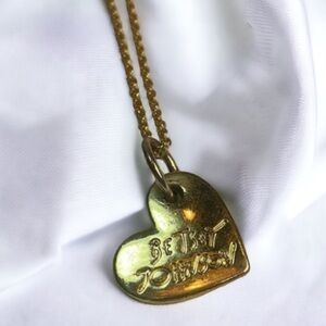 Betsey Johnson Heart Necklace